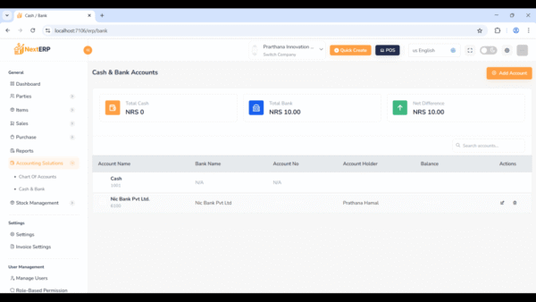 NextERP – All-in-One Business Management Software